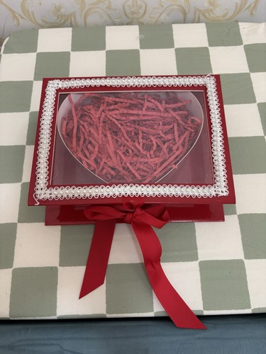 Espositore cuore rosso - espositore,
