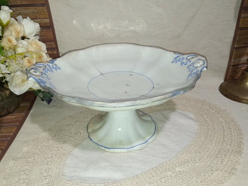1800 antica alzata ceramica - antica, in