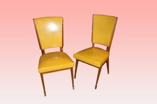 Gruppo di 6 sedie e tavolo