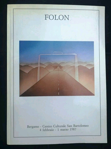 Folon autografo opera grafica - folon,