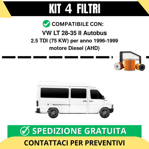 Kit filtri tagliando - 4,