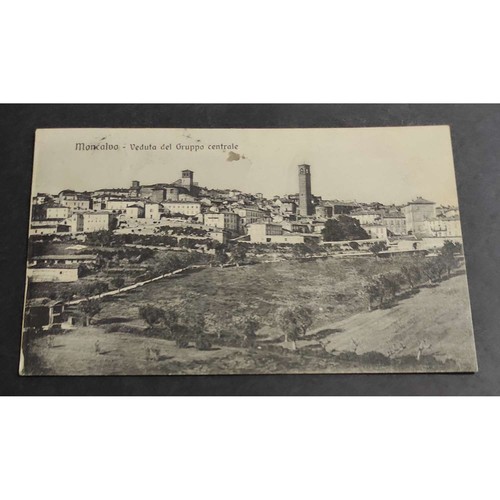 Cartolina moncalvo veduta - moncalvo,