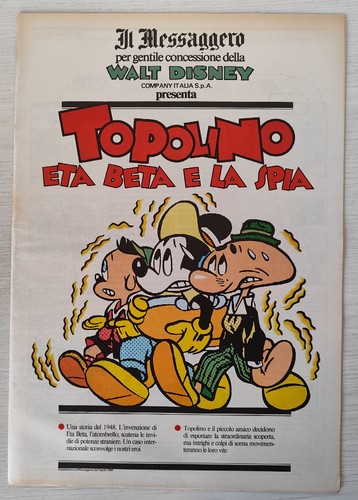 Walt disney messaggero - disney,