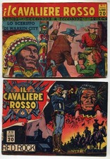 [696] CAVALIERE ROSSO ed. Zenith 1951 Sitting Bull serie completa da 1 a 13 stat