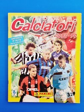 ALBUM ORIGINALE CALCIATORI PANINI 1998-1999 98-99 COMPLETO DI TUTTE LE FIGURINE