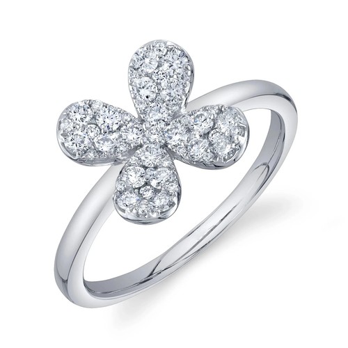Anello oro bianco 14k - in,