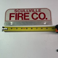 Insegna Scullville Fire Co. 10