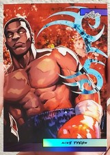 MIKE TYSON 2024 foglia metallo