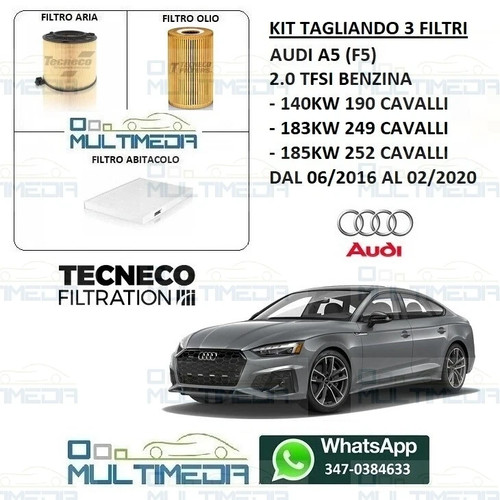 Tagliando filtri tecneco - tagliando, 3