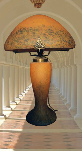 Magnifique lampe verre - lampe,