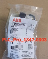 1PCS NUOVO ABB MP1-10Y interruttore a pulsante testa di funzionamento 1SFA611100R1003