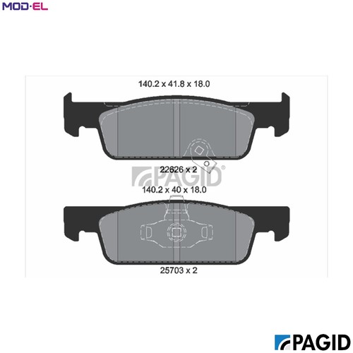 Set pastiglie freno - freno,
