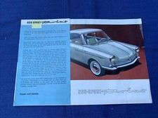 1959 NSU Sport Prinz Brochure Good