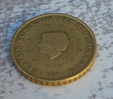 moneta 50 centesimi olanda 1999