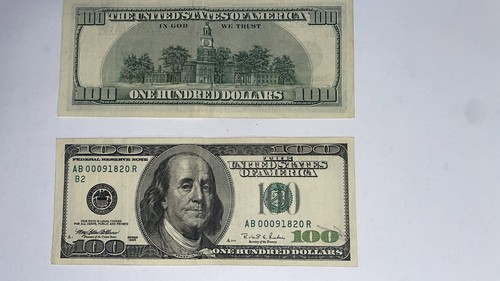 Banconota 100 dollari - 100, usa