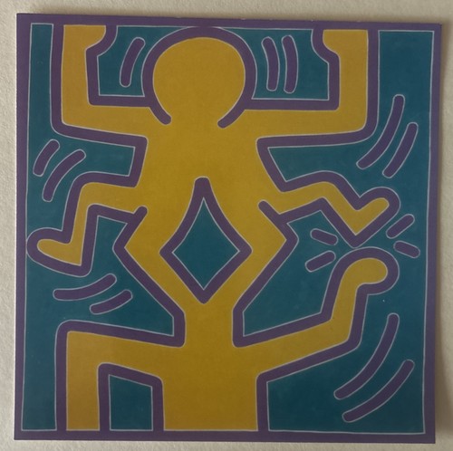 Cartolina keith haring - keith,