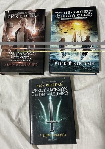 Lotto libri rick riordan - libri,