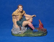 STATUINA PRESEPE VINTAGE IN PASTA ROVELLO PORRO