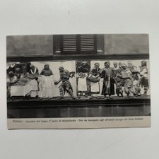 PISTOIA OSPEDALE  CEPPO L’OPERE MISERICORDIA DAR DA MANGIARE AFFAMATI CARTOLINA