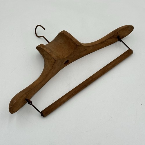 Gruccia legno vintage anni - in,