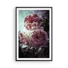 Poster 61x91cm fiori vintage - fiori,