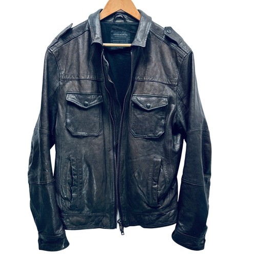 Giacca pelle allsaints - giacca,