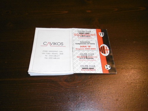 Calendario calcio 2004 2005 - calendario, 2004-2005