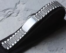 Cinturino orologio corto vintage Beads of Rice compatibile con estremità Heuer HLC HLD o HLF