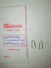 RIVAROSSI-RICAMBIO-COPPIA CORRIMANI ALTI FRONTALI X LOCOMOTORI 424  ECC. FS 1:80