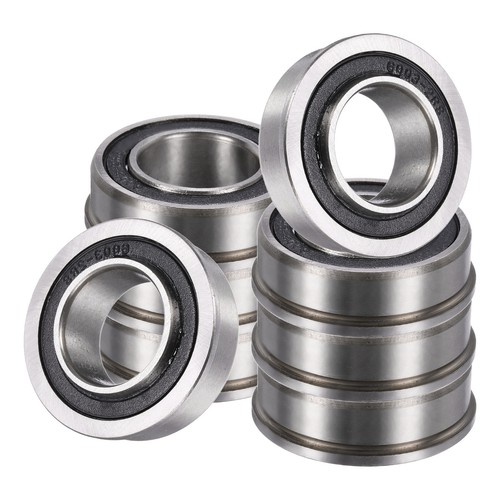 Ball bearings with - bearings, flange