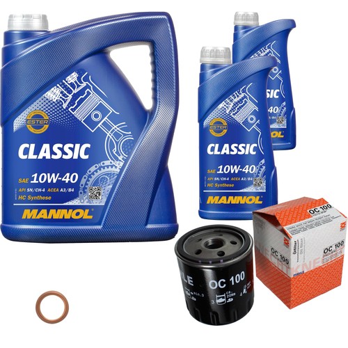 Mahle filtro olio mannol - filtro, l