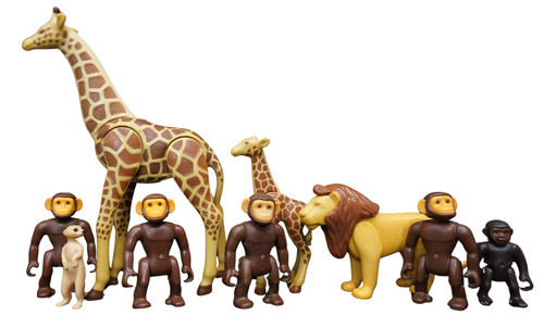 Playmobil giraffa leone