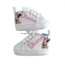 Scarpine Neonato, Scarpette Personalizzate Con Nome, Scarpe Da Culla Con Stampa 