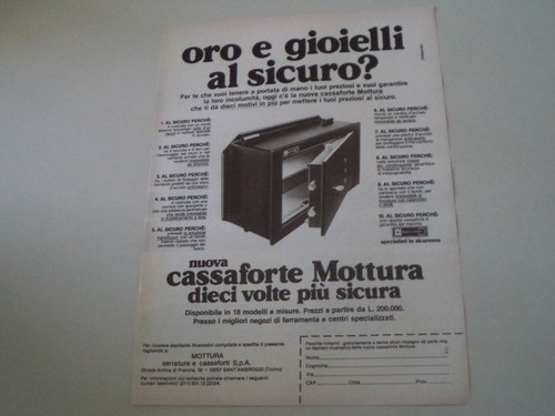Advertising pubblicità 1981 - advertising,