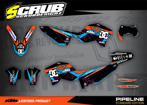 Adesivo ktm decoro exc - ktm, 200