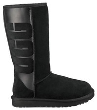 Ugg classic tall rubber nero - ugg,