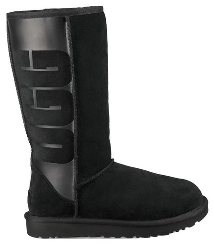 Ugg classic tall rubber nero - tall,
