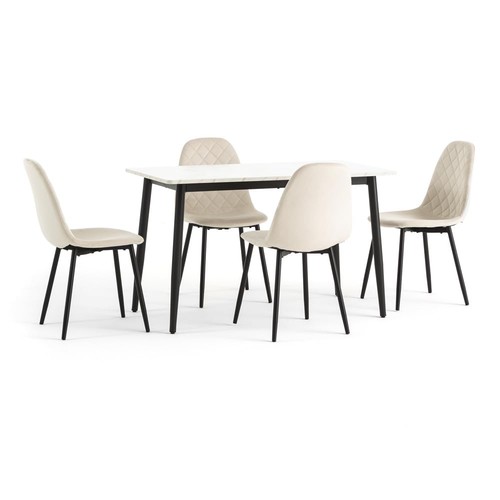 Set tavolo pranzo 4 - set,
