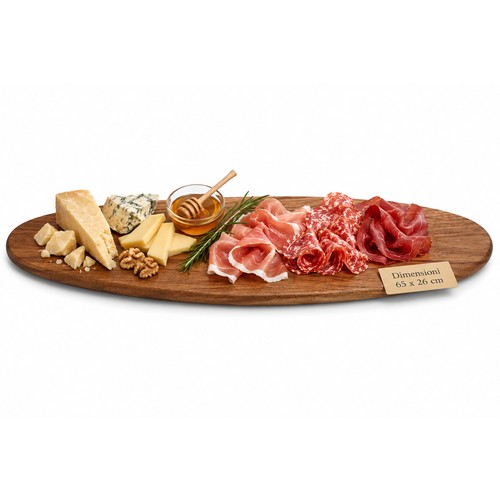 Vassoio tagliere ovale - tagliere,
