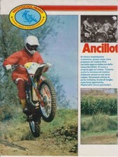 advertising TEST MOTO ANCILLOTTI CH 125  1978 -MOTOITALIANE REGOLARITA  EPOCA