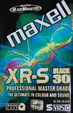 Maxell S-VHS-C XR-S 30min