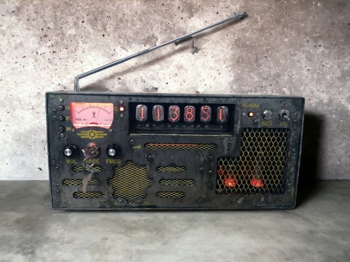 Nixie radio orologio valvole - radio,