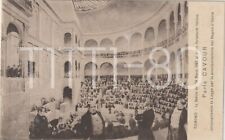 TORINO - SEDUTA PARLAMENTO 14/3/1861 CAVOUR PROCLAMA IL REGNO D' ITALIA