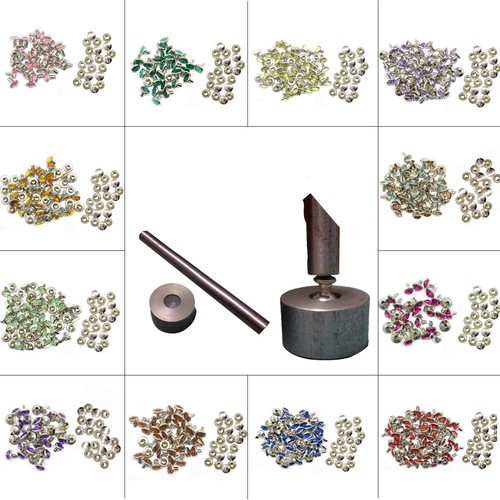 10mm brillantini rivetti - brillantini,