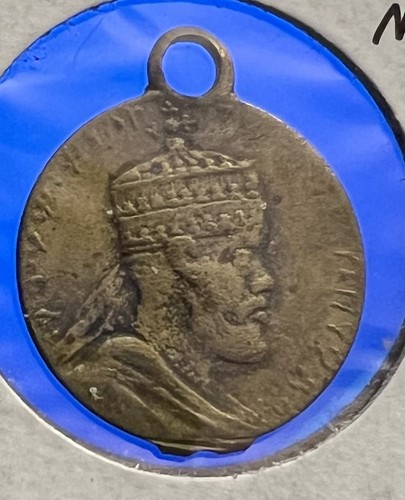 Medaglia etiopia menelik - medaglia, ii