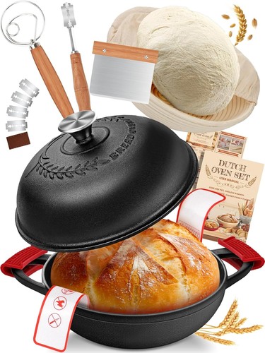 Teglia pane forno olandese con
