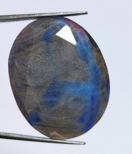 Zaffiro blu naturale - , forma