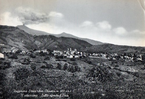 Zafferana etnea panorama del - panorama,