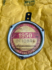 Porta bollo originale per Moto BMW Guzzi Sertum Mas Bianchi Gilera bollo 1950