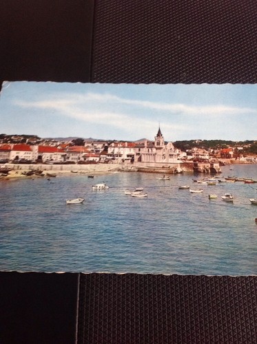 Postcard used cascais baia - used,